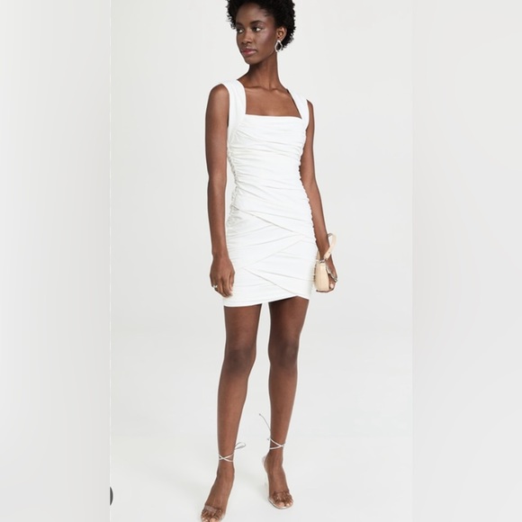 cinq a sept Dresses & Skirts - Cinq a Sept Desiree white cocktail dress size 6